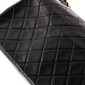 Vintage Full Flap Bag Quilted Lambskin Medium