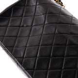 Vintage Full Flap Bag Quilted Lambskin Medium