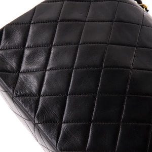 Vintage Square Classic Flap Bag Quilted Lambskin Small