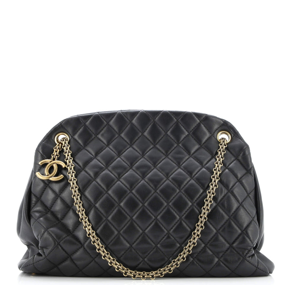 Just Mademoiselle Bag Quilted Lambskin Large