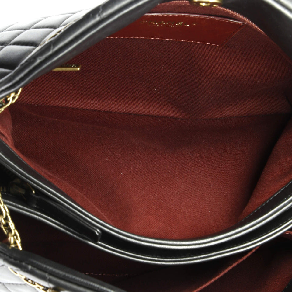 Just Mademoiselle Bag Quilted Lambskin Large