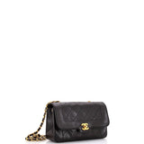 Vintage CC Chain Flap Bag Quilted Lambskin Small