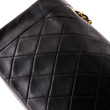 Vintage CC Chain Flap Bag Quilted Lambskin Small