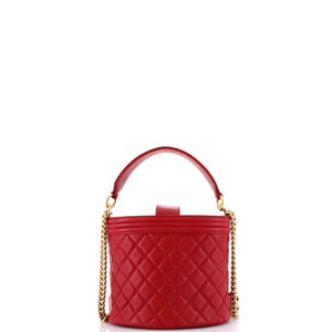 Boy Bucket Bag Quilted Calfskin Mini