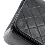 Vintage Full Flap Bag Quilted Lambskin Medium