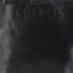 Vintage Logo Zip Shoulder Bag Caviar Large