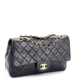 Vintage Classic Double Flap Bag Quilted Lambskin Medium