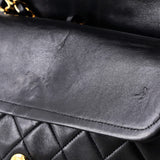 Vintage Classic Double Flap Bag Quilted Lambskin Medium