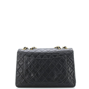 Vintage Classic Single Flap Bag Quilted Lambskin Maxi