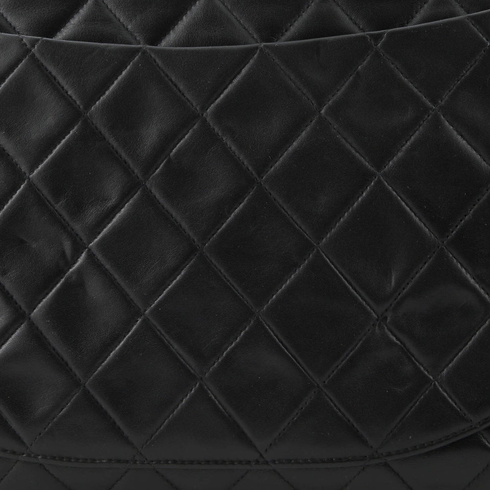 Vintage Classic Single Flap Bag Quilted Lambskin Maxi
