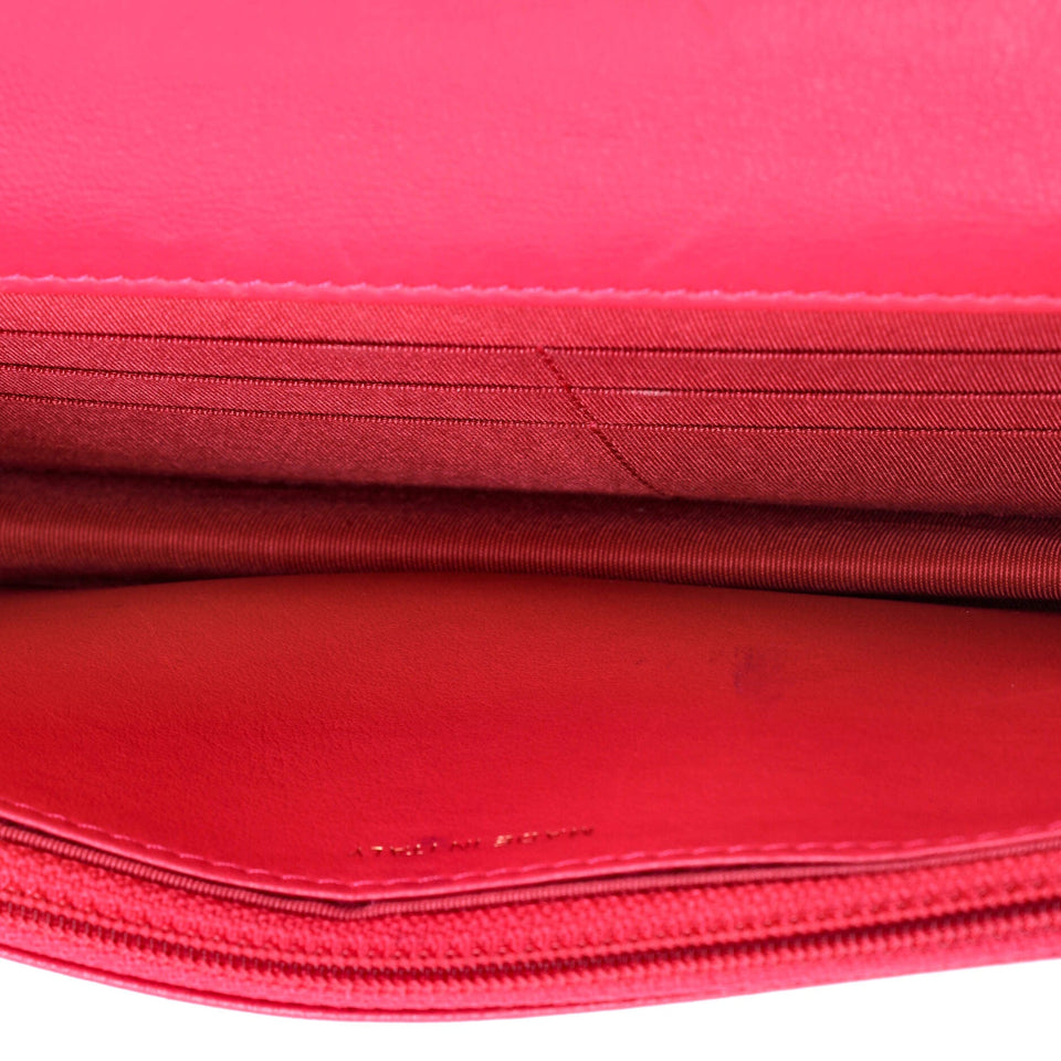19 Wallet on Chain Quilted Lambskin