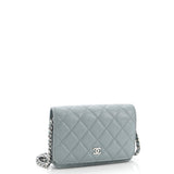 Wallet on Chain Quilted Caviar Mini