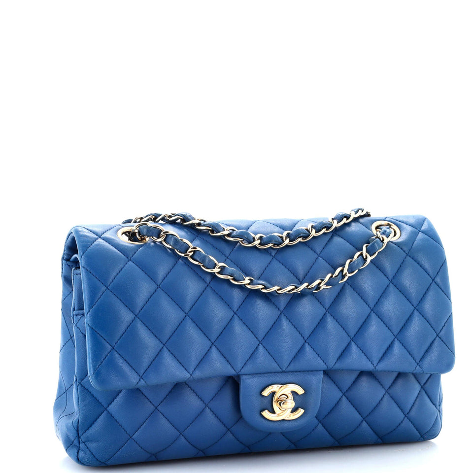 Classic Double Flap Bag Quilted Lambskin Medium
