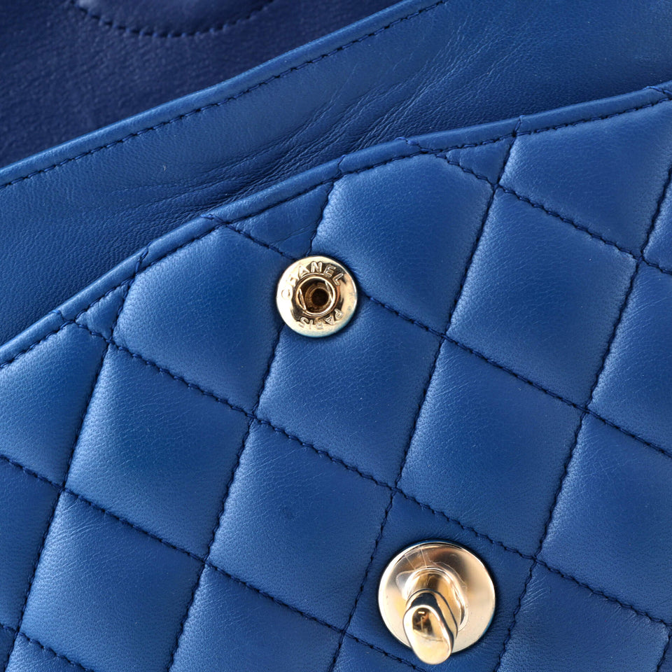 Classic Double Flap Bag Quilted Lambskin Medium