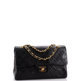 Vintage Classic Double Flap Bag Quilted Lambskin Small