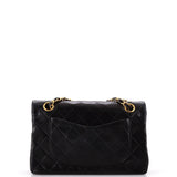 Vintage Classic Double Flap Bag Quilted Lambskin Small
