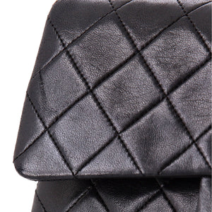 Vintage Classic Double Flap Bag Quilted Lambskin Small