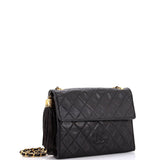Vintage Diamond CC Flap Bag Quilted Lambskin Medium