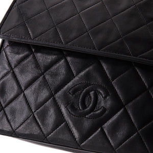 Vintage Diamond CC Flap Bag Quilted Lambskin Medium