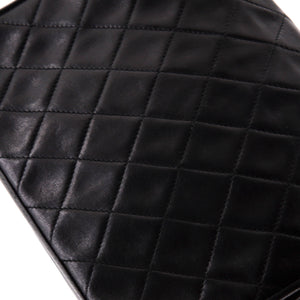 Vintage Diamond CC Flap Bag Quilted Lambskin Medium