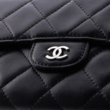 L-Flap Wallet Quilted Lambskin Long