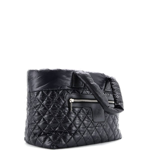 Coco Cocoon Zipped Tote Quilted Nylon Large
