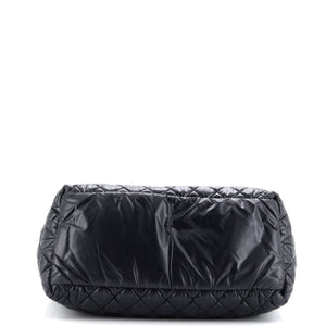 Coco Cocoon Zipped Tote Quilted Nylon Large