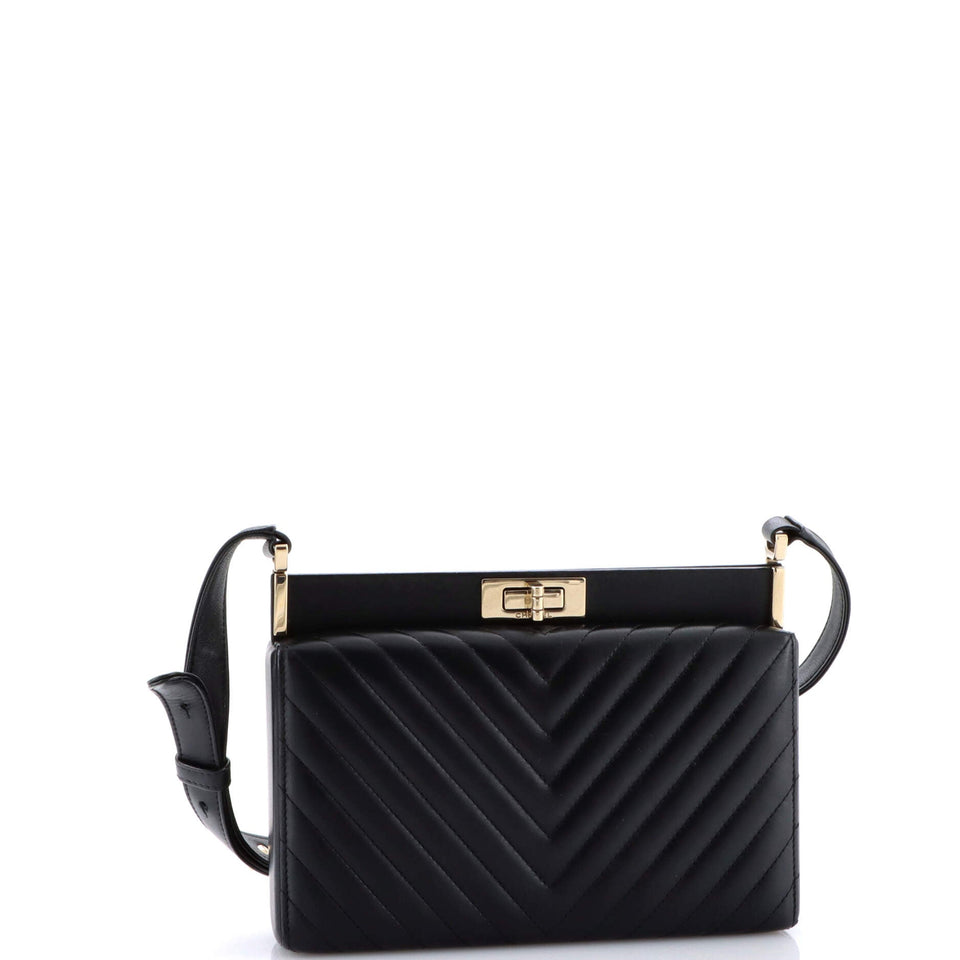 Reissue Clutch Bag Chevron Lambskin