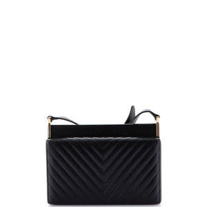 Reissue Clutch Bag Chevron Lambskin