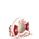 Lifesaver Round Crossbody Bag Lambskin Small