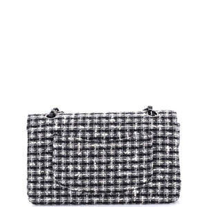 Classic Double Flap Bag Quilted Tweed Medium