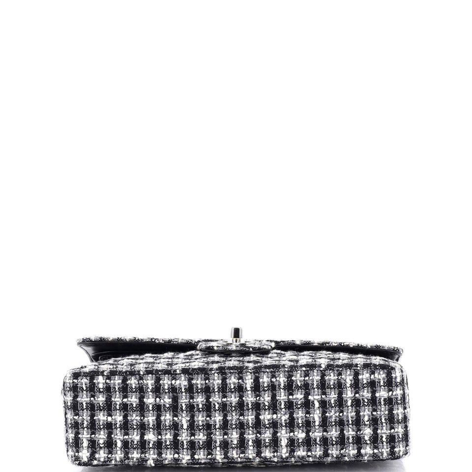 Classic Double Flap Bag Quilted Tweed Medium
