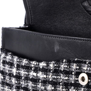 Classic Double Flap Bag Quilted Tweed Medium