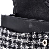 Classic Double Flap Bag Quilted Tweed Medium