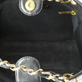 Petite Shopping Tote Quilted Caviar