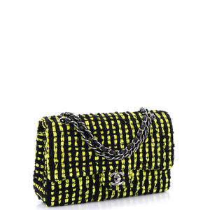 Classic Double Flap Bag Quilted Tweed Medium