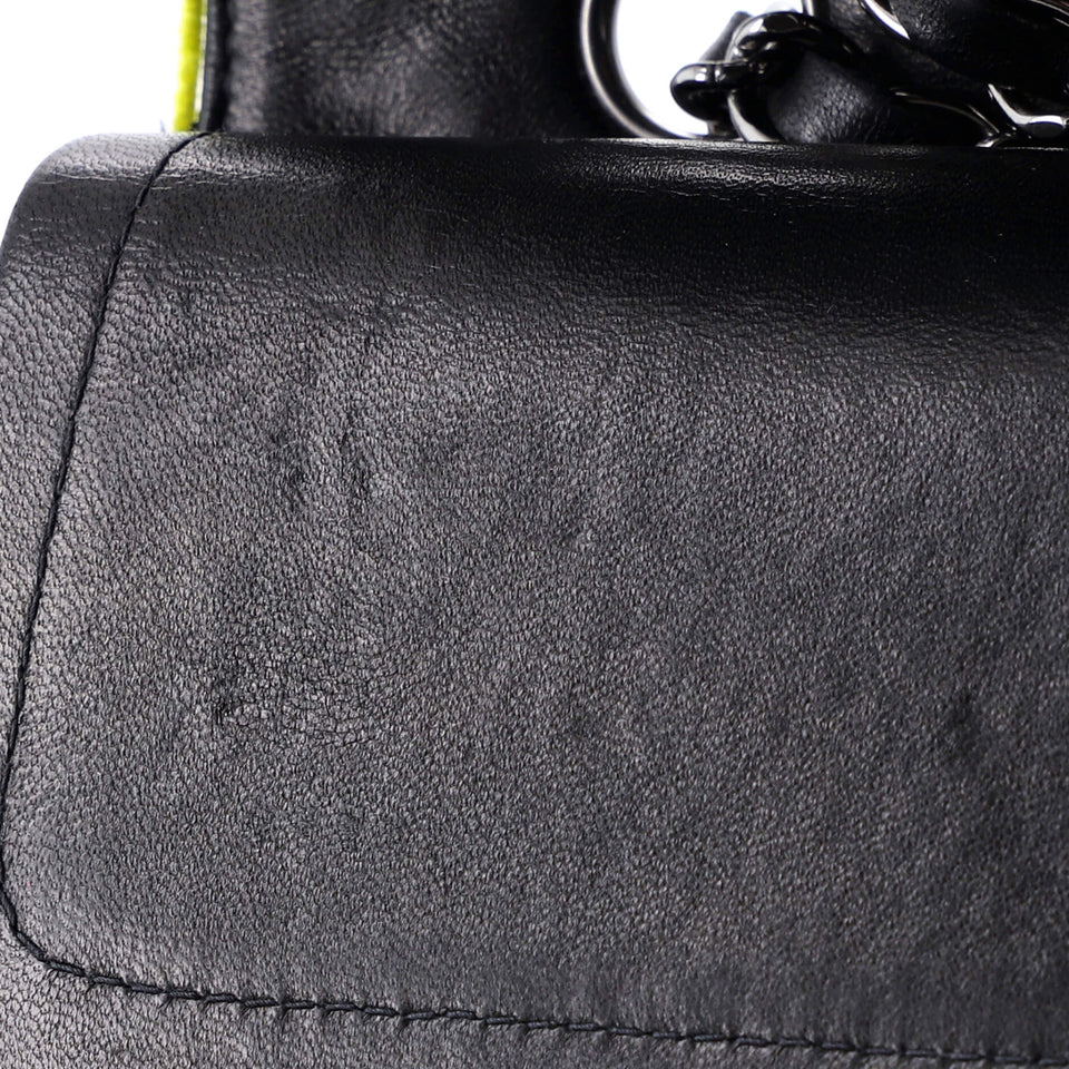 Classic Double Flap Bag Quilted Tweed Medium