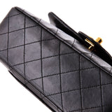 Vintage Classic Double Flap Bag Quilted Lambskin Small