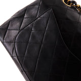 Vintage Classic Double Flap Bag Quilted Lambskin Small