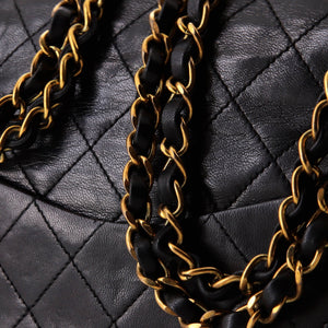 Vintage Classic Double Flap Bag Quilted Lambskin Small