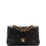Vintage Classic Double Flap Bag Quilted Lambskin Small