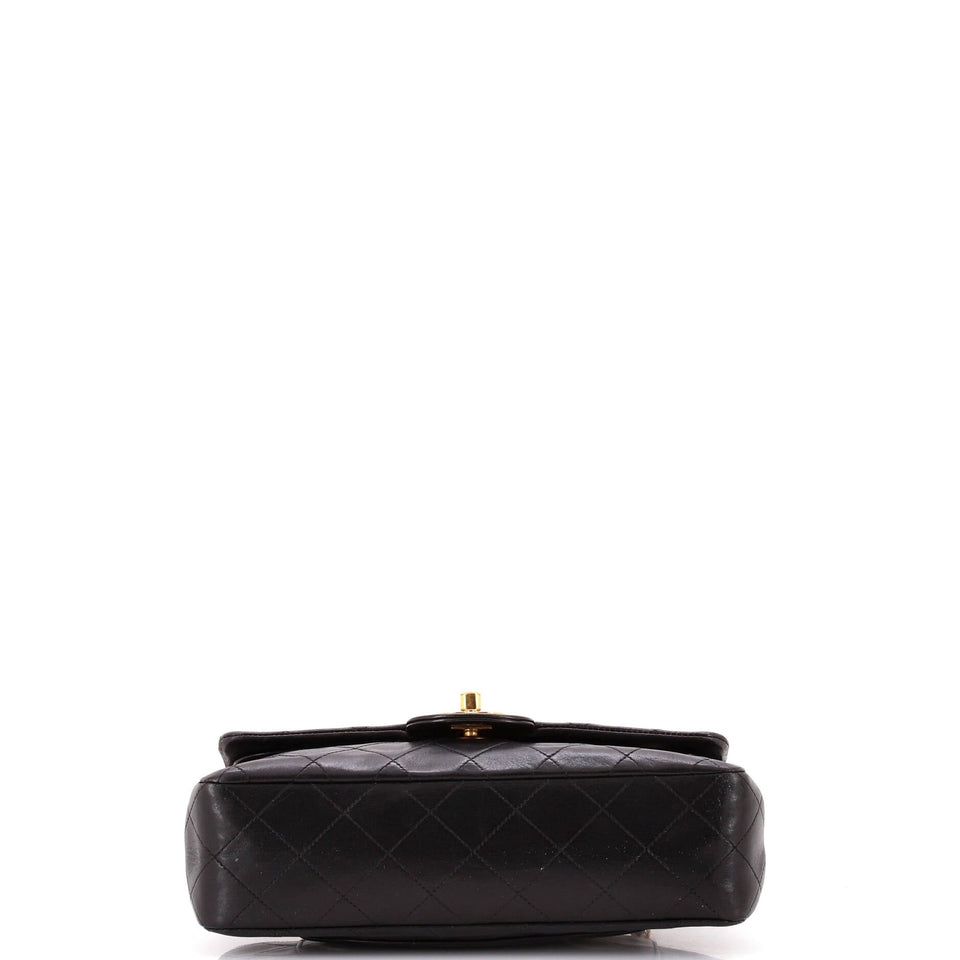 Vintage Classic Double Flap Bag Quilted Lambskin Small