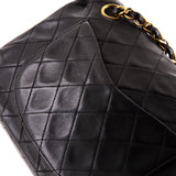Vintage Classic Double Flap Bag Quilted Lambskin Small