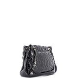 Timeless CC Soft Tote Quilted Patent Medium