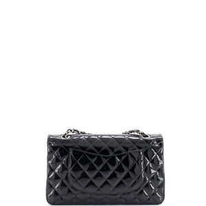Classic Double Flap Bag Quilted Patent Medium