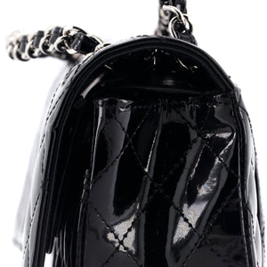 Classic Double Flap Bag Quilted Patent Medium