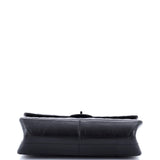 So Black Reissue 2.55 Flap Bag Chevron Aged Calfskin 226