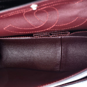 So Black Reissue 2.55 Flap Bag Chevron Aged Calfskin 226