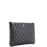 O Case Clutch Quilted Lambskin Medium
