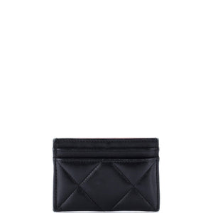 19 Card Holder Quilted Leather